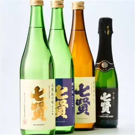 山梨のお酒　七賢　純米・純米吟醸・純米大吟醸・スパークリング日本酒　4本セット [日本酒]【配送不可地域：離島】【1224194】