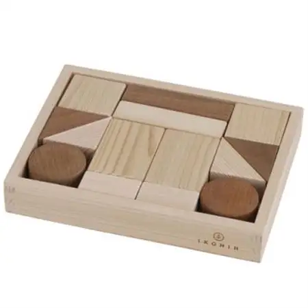 ひのきのおもちゃIKONIH(アイコニー)の知育玩具　積み木【1446705】