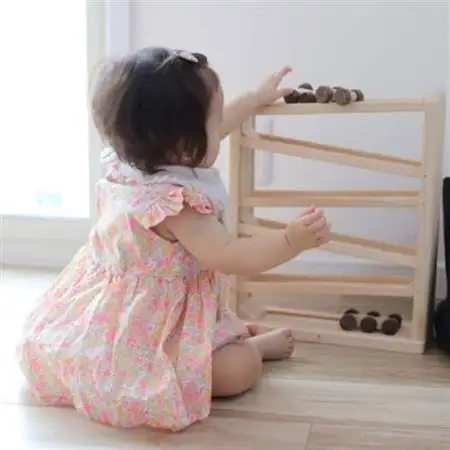 ひのきのおもちゃIKONIH(アイコニー)の知育玩具　ひのきコースター【1449682】