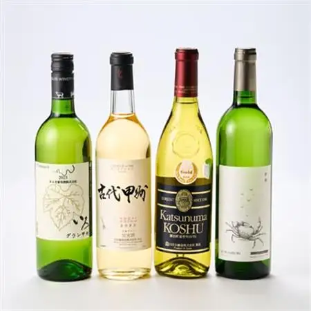 第2弾!山梨のワイン甲州4本セット(白)【配送不可地域：離島】【1275612】