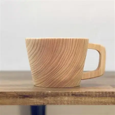 花と木の工房 メイフラワーズ ヒノキのコーヒーカップ【配送不可地域：離島】【1295074】