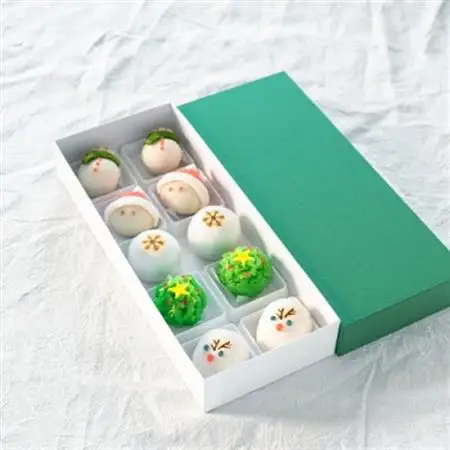 12月上旬以降順次発送 クリスマス 【聖夜の上生菓子】 5種×2セット 計10個【配送不可地域：離島】【1361302】