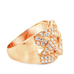 K18ＰＧ DIA RING  1.0CT      1本 RAAT-20DI-R 188-133