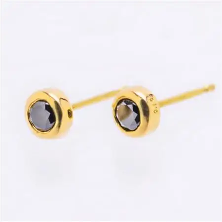 【山梨県】【ジュエリー】K18 Sirius/シリウス ブラックダイヤモンド0.3ct ピアス【配送不可地域：離島・沖縄県】【1451696】