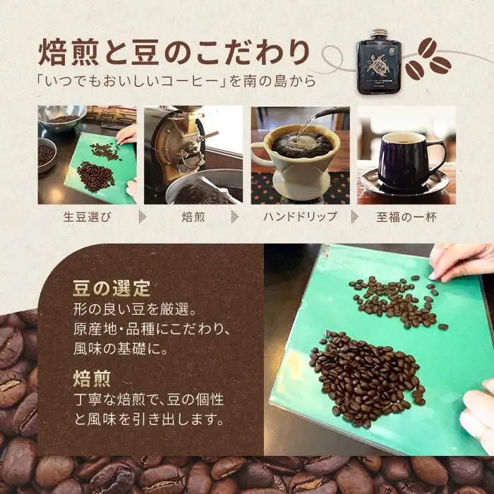 自家焙煎コーヒーリキッド　多良間黒糖入り(250ml×2本)　coffee shop Majya（MC15）