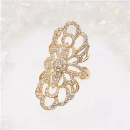 K18 2.1ct ダイヤモンド リング　#10　HR-009327【配送不可地域：離島・沖縄県】【1510035】
