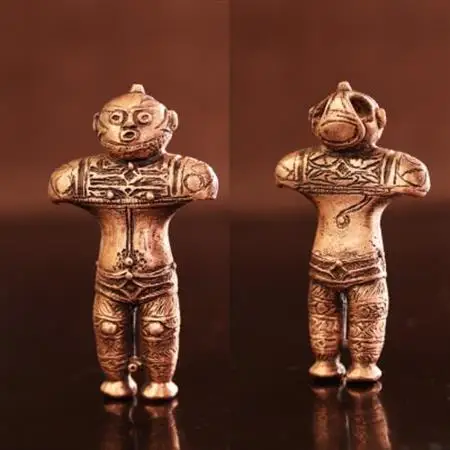 【縄文アクセサリーDo_goods】国宝土偶「中空土偶」ミニオブジェ  659-706【配送不可地域：離島】【1534376】