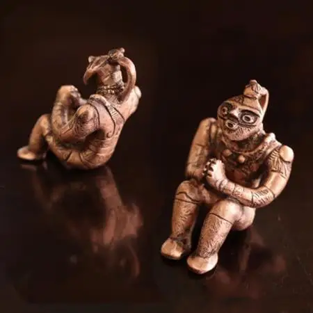 【縄文アクセサリーDo_goods】国宝「合掌土偶」ミニオブジェ  659-337【配送不可地域：離島】【1534377】