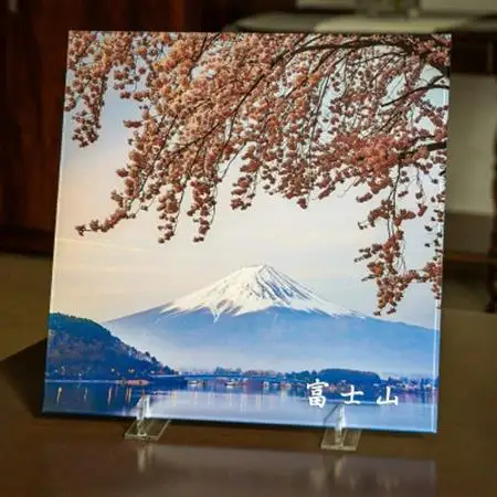 富士山アクリルパネル　30SQ　春【配送不可地域：離島】【1542239】