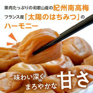 【0402-4】はちみつ梅干し（紀州南高梅）800g 中粒 2L 和歌山県産 うめぼし
