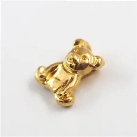 【山梨県】【ジュエリー】K24 pure gold Bear/ベアー ペンダントトップ【配送不可地域：離島・沖縄県】【1644901】