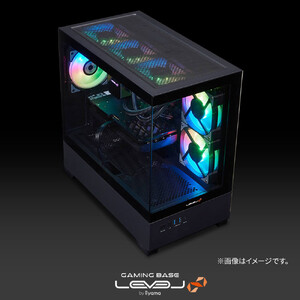 パソコン工房 4年間物損保証 ミニタワーゲーミングPC Ryzen 7/5070/ピラーレス/No.398