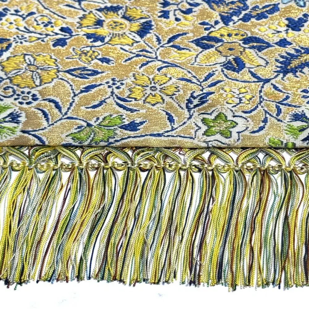 【高島屋選定品】＜龍村美術織物＞早雲寺テーブルセンター（2号サイズ・金）