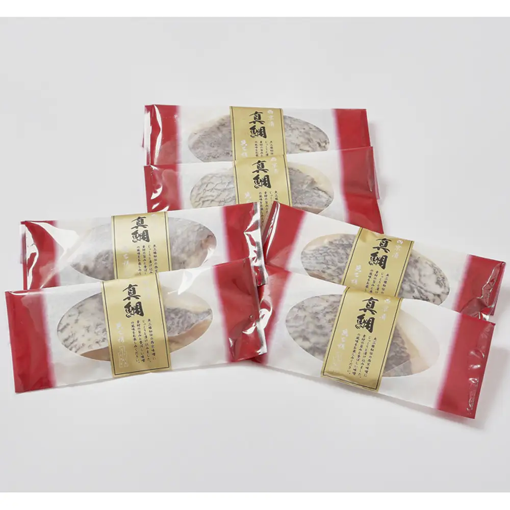 【京阪百貨店厳選】京都伏見「魚三楼」真鯛西京漬け 70g×6切｜創業250年 老舗料亭 西京漬け 人気