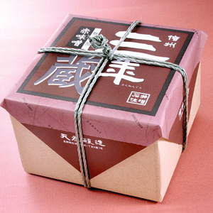 【定期4回(3ヵ月に１回)】三年蔵味噌 赤味噌 石井味噌 2kg ( 1kg × 2 ) 