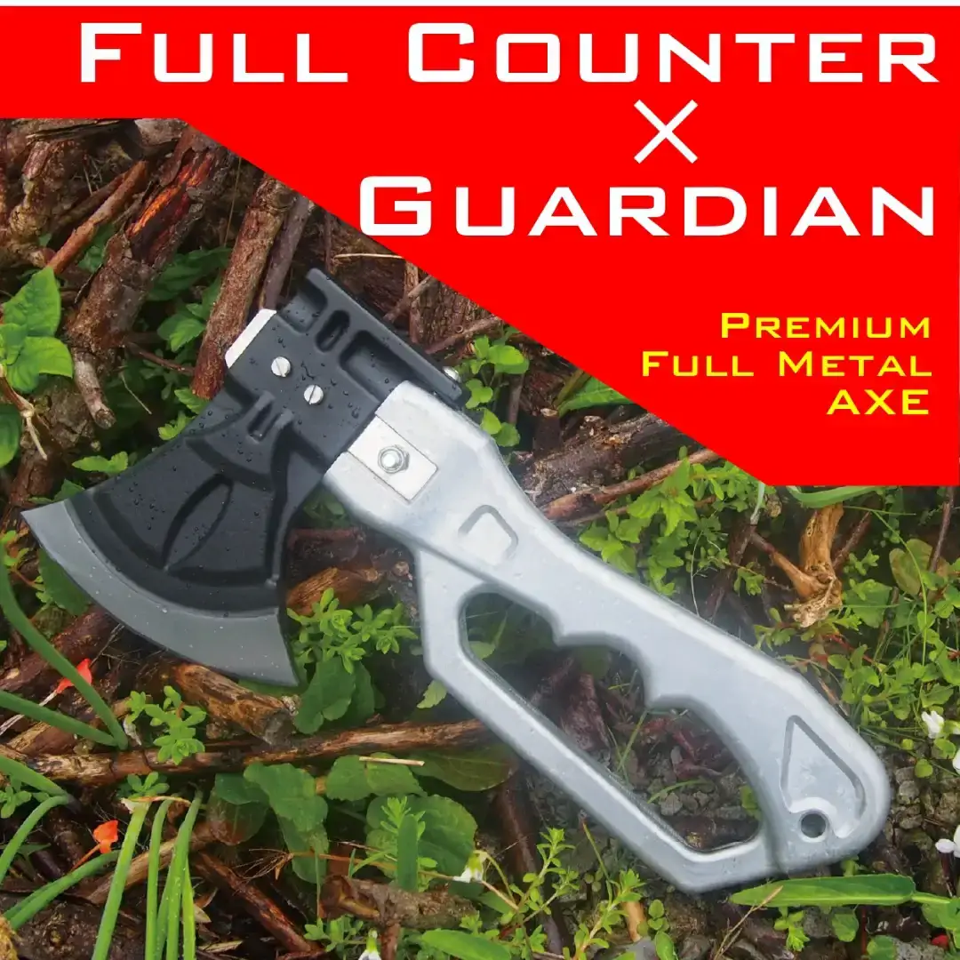 Full Counter× Guardian 手斧 ガード 全長340mm アルミダイカスト バトニング 燕三条 Muthos Homura
