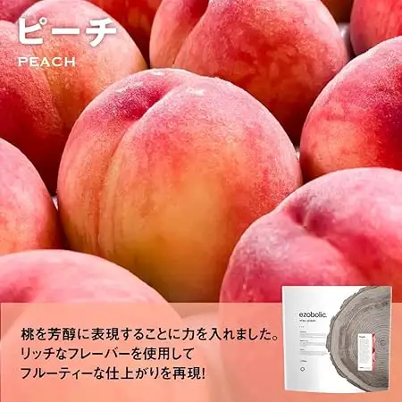 【定期便3回】ピーチ風味 EZOBOLIC プロテイン 3kg プロテイン LG