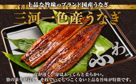 三河一色産うなぎ蒲焼 1尾（約160g）・O065