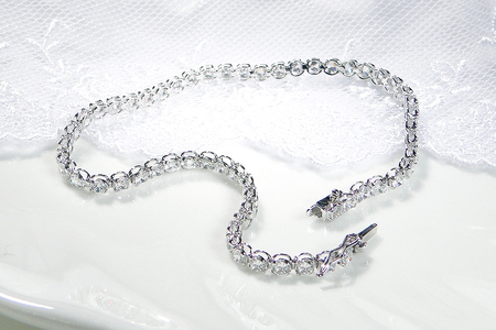 pt900【3.0ct】ダイヤモンド テニス ブレスレット CSBL00018-pt SWAV080