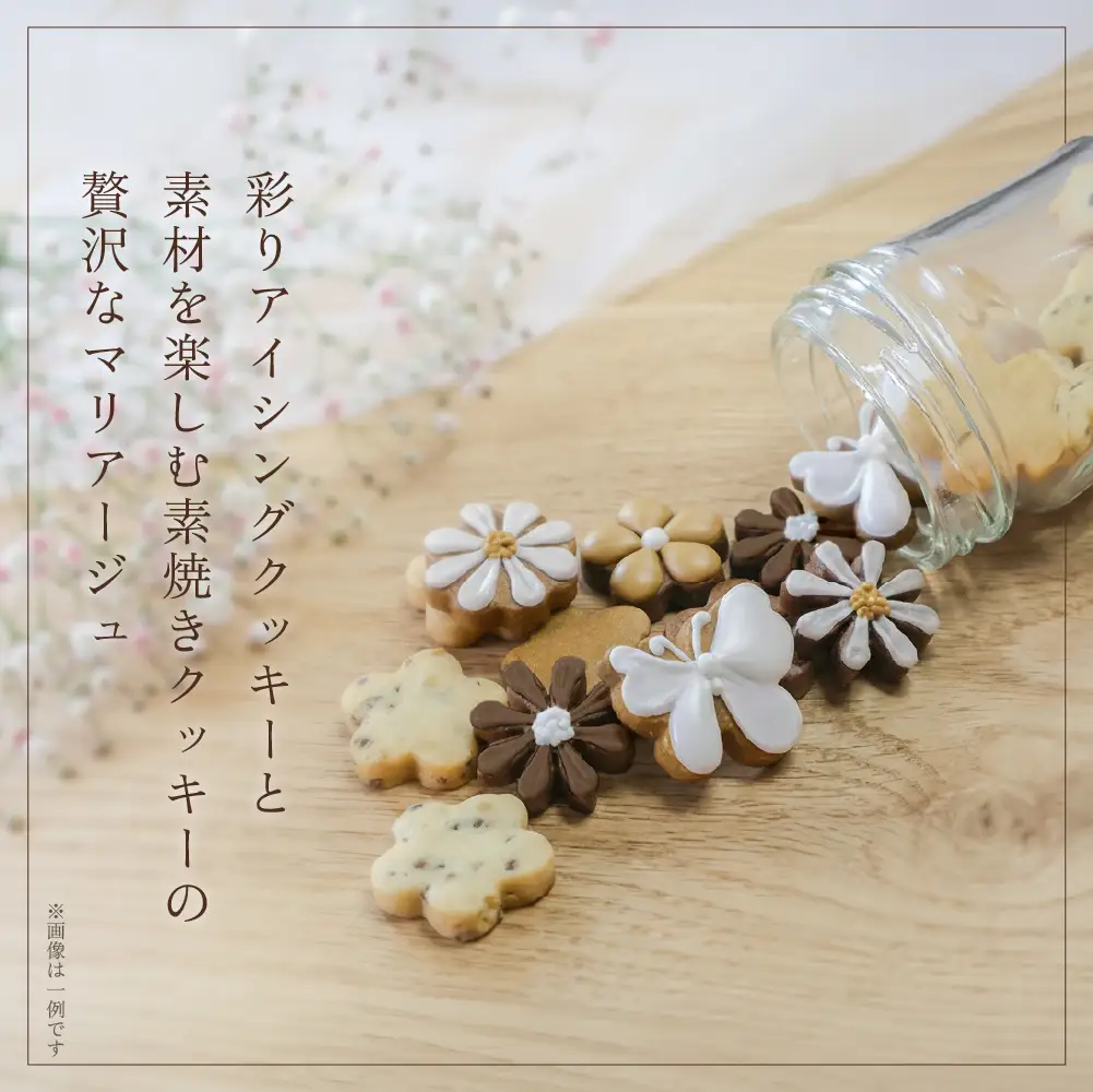 【2026年10月発送】季節のアイシングクッキー(瓶入り) (75～80g×2セット)フレーバー全7種入り【116-9【10】】