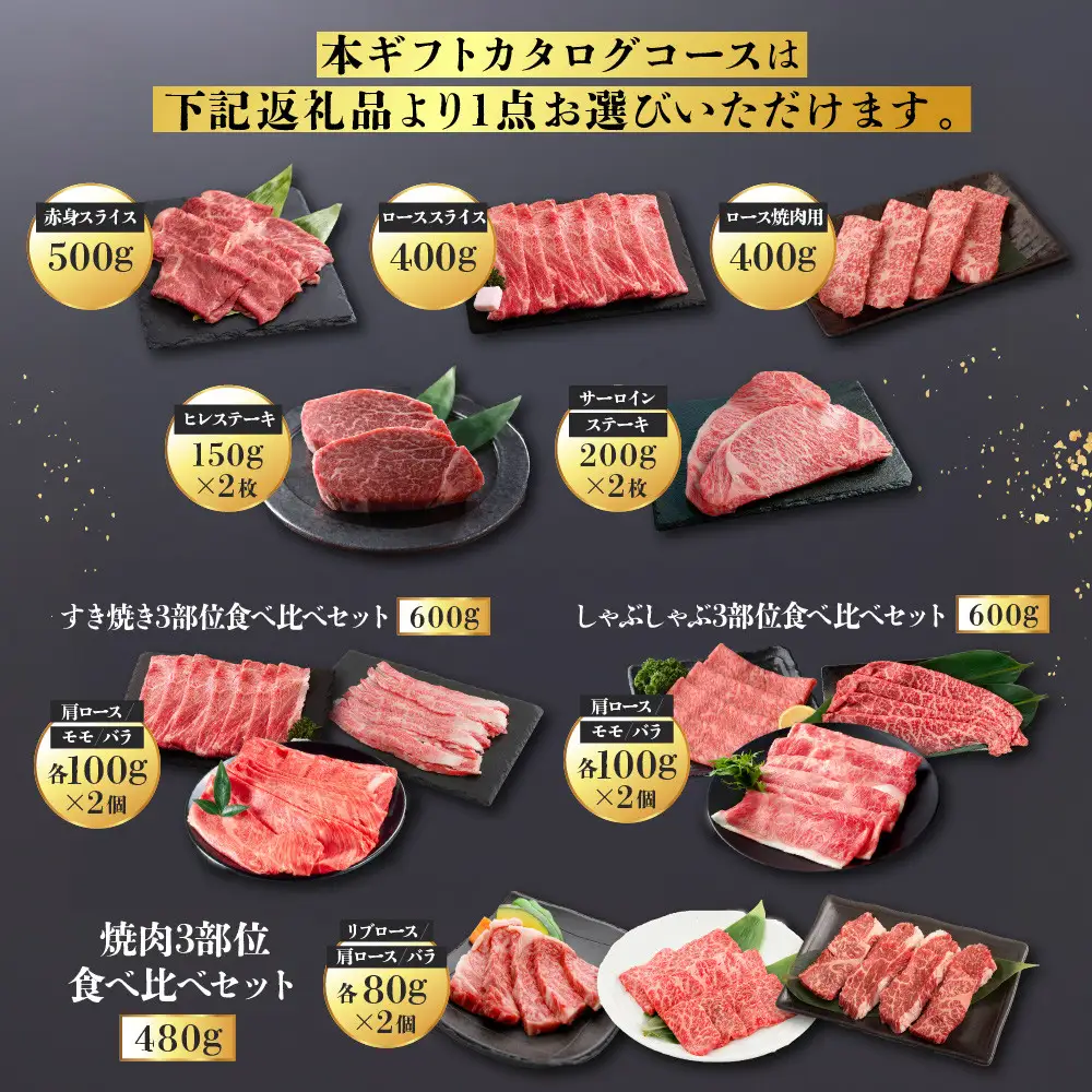 あとから選べる！【熟成紀州和華牛】カタログギフト 2万円コース