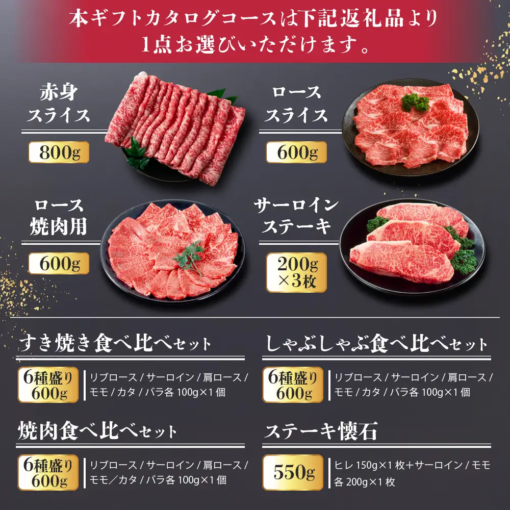 あとから選べる！【熟成紀州和華牛】カタログギフト 3万円コース