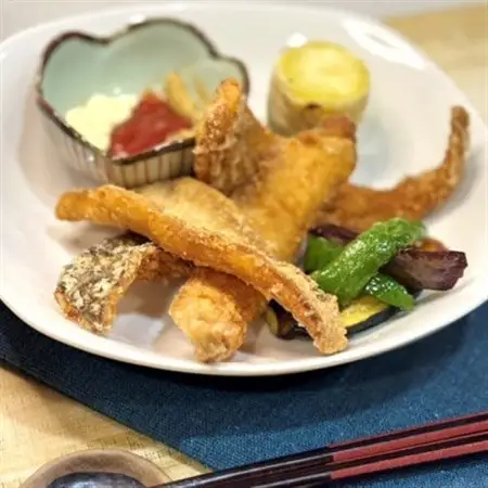 「かれいの唐揚げ」を得意料理にするセット 150g×1袋 (5～7切入)【配送不可地域：離島】【1715301】