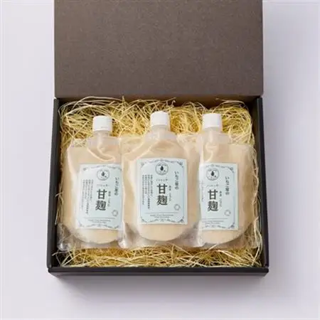《3袋入り》甘麹　便利なチューブパウチ　保存料・着色料無添加【配送不可地域：離島】【1712907】