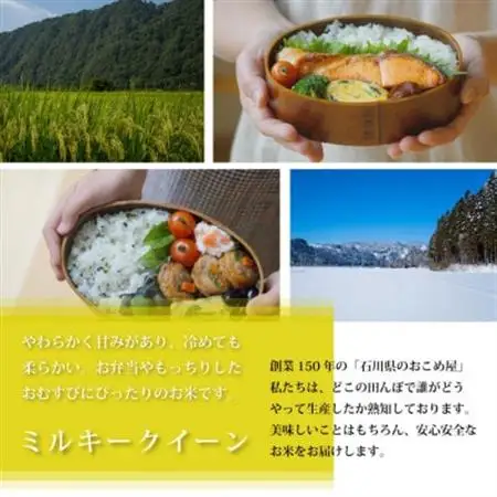 【もちもち感と甘みの贅沢米】石川県野々市市産ミルキークイーン令和7年産玄米10kg(5kg×2袋)【1685077】