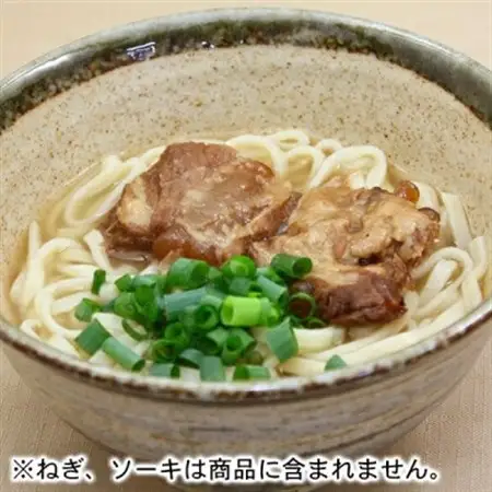3種の味が楽しめる半生麺タイプの沖縄そば＆島唐辛子付き 合計6人前(各種2人前)【1715823】