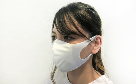マスク w-fit mask 12枚 ホワイト 日本製 布マスク 立体 洗える 大人用 子供用 Lサイズ