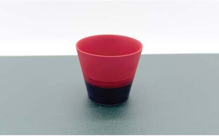 有田焼 深紅シリーズ そば猪口 ぐい呑み 小皿 3点セット【上福窯】食器 器 うつわ そばちょこ 酒器 皿 和モダン 赤 レッド 3点 セット 45000円 A45-386