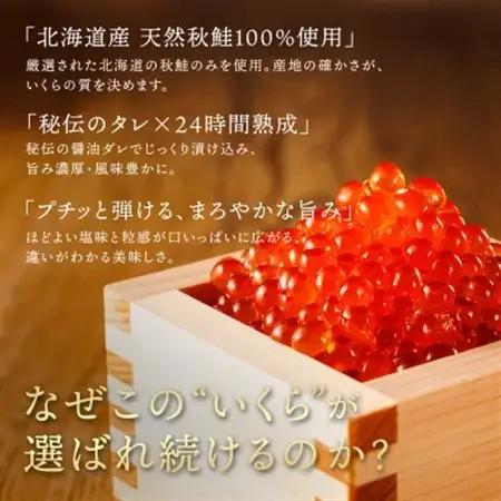 【毎月定期便】いくら醤油漬け (250g×2パック 500g)×2箱 [北海道産の鮭卵]全12回【配送不可地域：離島】【4082994】