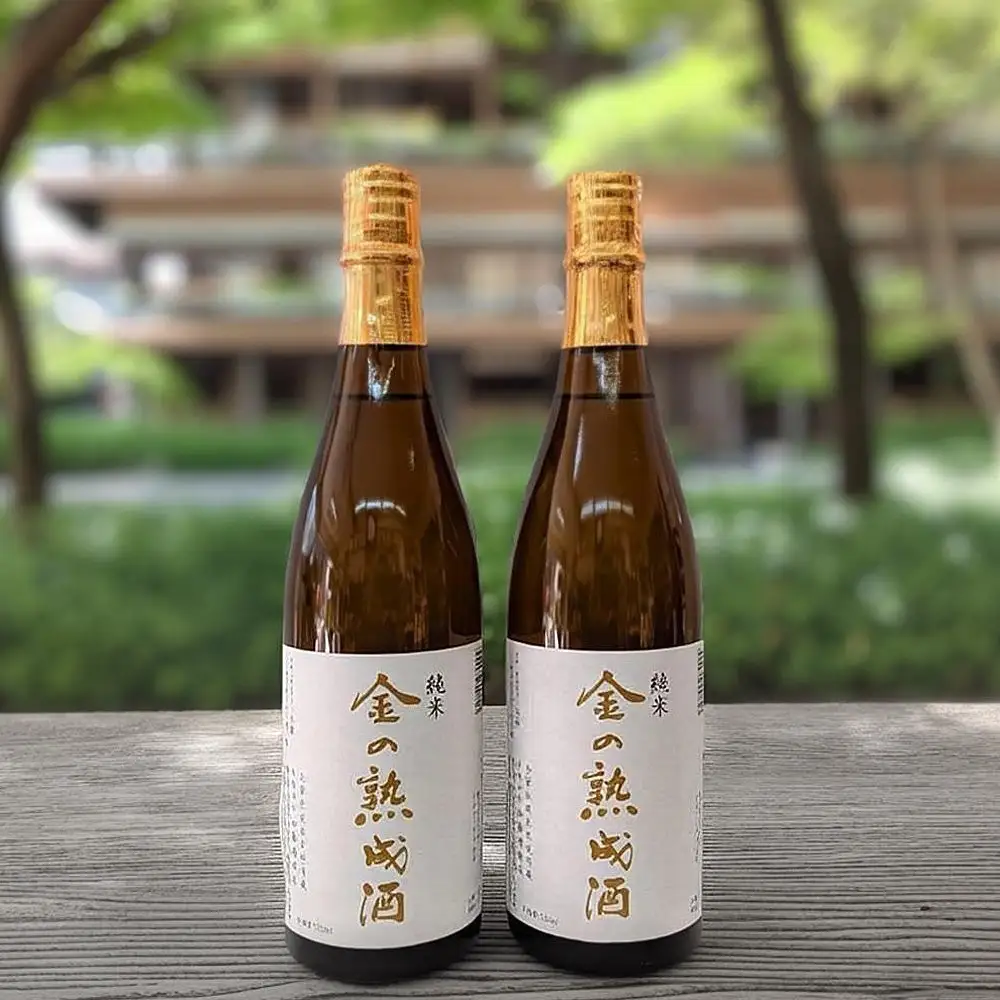 【金鶴】純米酒　金の熟成酒　720ml　2本　金鶴初の熟成酒