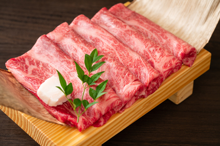 AE267.厳選部位！【A4～A5】博多和牛サーロインしゃぶしゃぶすき焼き用約500g【博多和牛】
