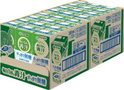 青汁 毎日１杯の青汁 すっきり無糖 紙パック ( 200ml × 24本 ) 伊藤園