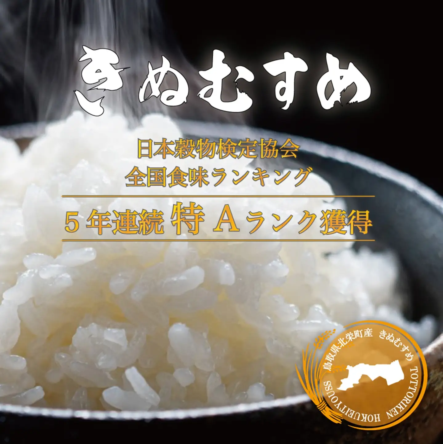 令和7年産 原田農園きぬむすめ精米 5kg｜鳥取県産 令和7年 2025年産 お米 精米 原田農園【31034】