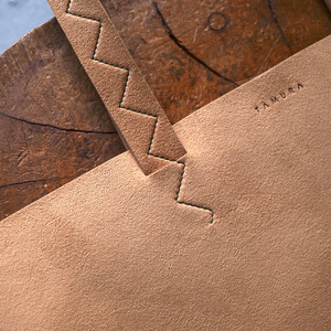 トートバッグ (キャメル) Ultrasuede (R) [2584]