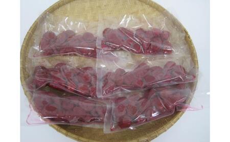 若狭のすっぱい梅干し(品種は新平太夫か福太夫)　訳あり品　(300gを6袋、合計1800g)　シソ漬け 梅 ウメ 若狭町
