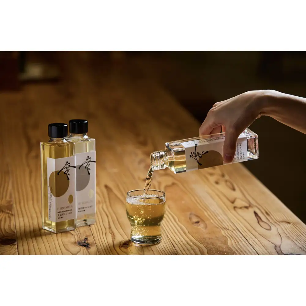 魚沼産コシヒカリ日本酒 【廣新】2本BOX