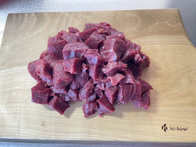エゾ鹿肉（ペット用）1kg(AO0001)
