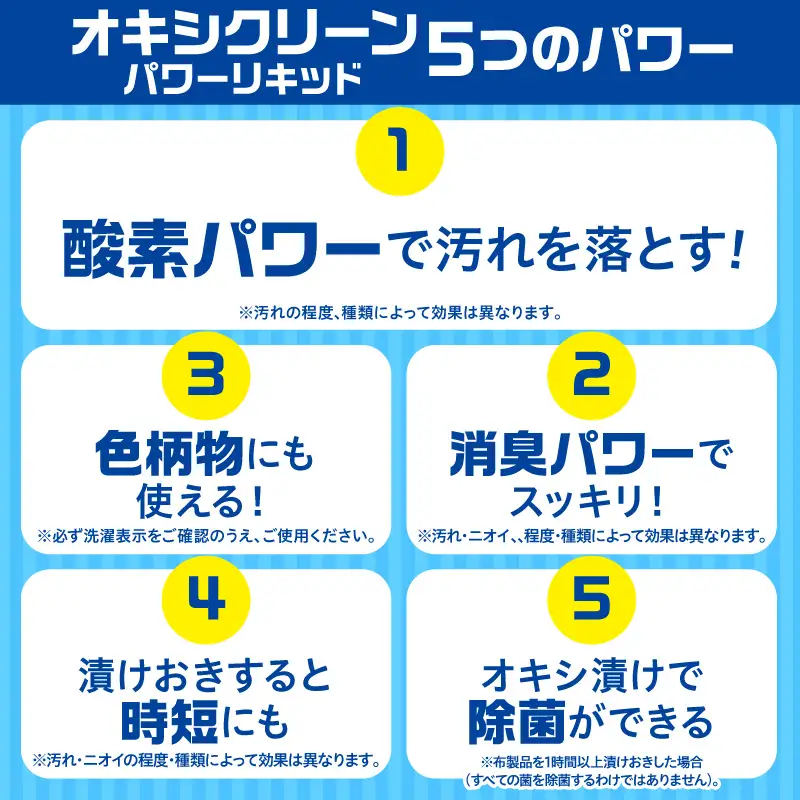 オキシクリーンパワーリキッド 660ml×3個