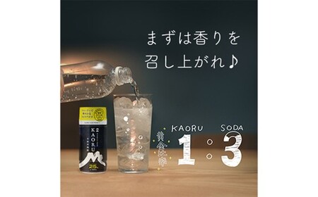 本格米焼酎 「 白岳KAORU 」 200ml 5本セット 米焼酎 焼酎 白岳 KAORU お酒 酒 アルコール 国産 熊本県産 米こうじ 吟醸酒 フルーティ