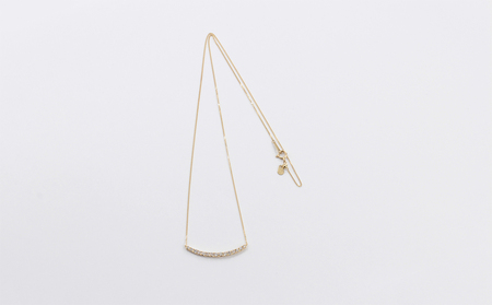 K18YG　天然ダイヤモンド　ネックレス　0.50ct【N17780B】