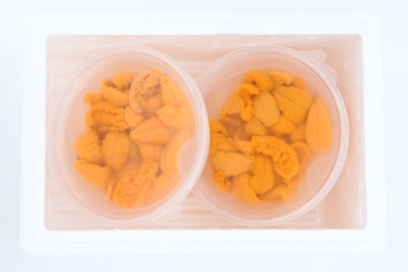 ムラサキウニ70g～80g×2P[6月上旬以降発送] A-06001