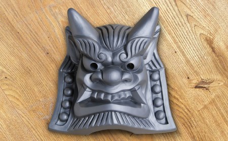手作り鬼瓦　鬼面　参号