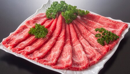 訳あり！おおいた豊後牛赤身霜降りしゃぶしゃぶすき焼き用 (肩・モモ) 800g(400g×2p)