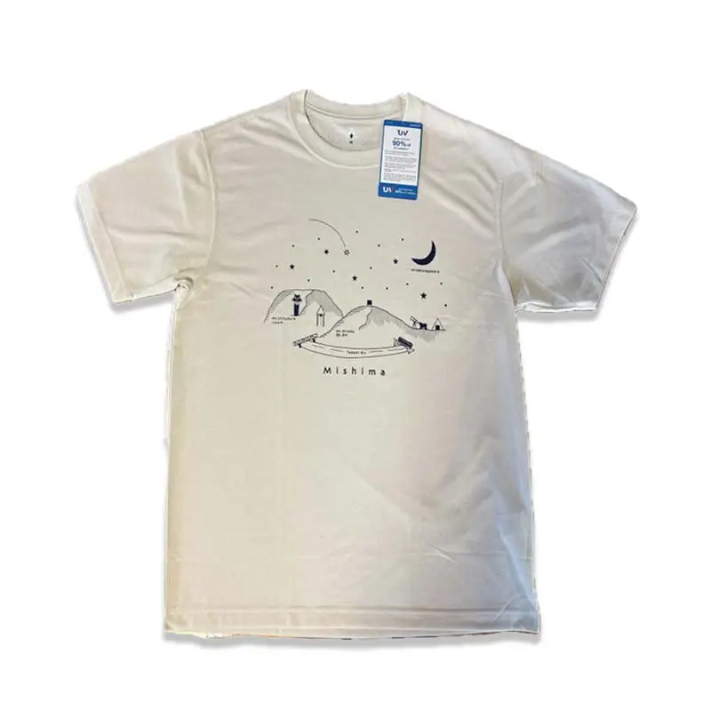モンベルTシャツ 三島町オリジナルデザイン （ボーンホワイト・Lサイズ） FAG-0051