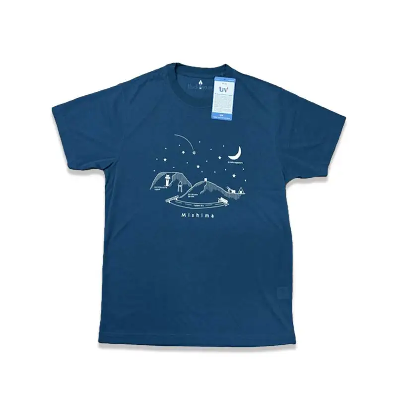 モンベルTシャツ 三島町オリジナルデザイン （ダークマラード・Mサイズ） FAG-0056