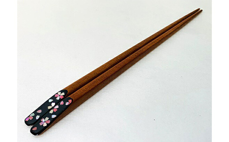 螺鈿細工 箸 SAKURA 工芸品 民芸品 伝統技術  FAD-0209